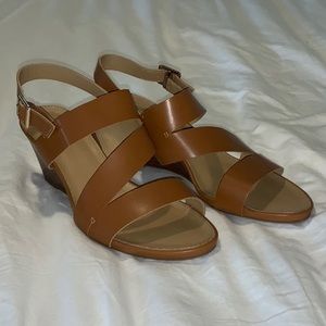 Franco Sarto Strappy Wedge Sandals